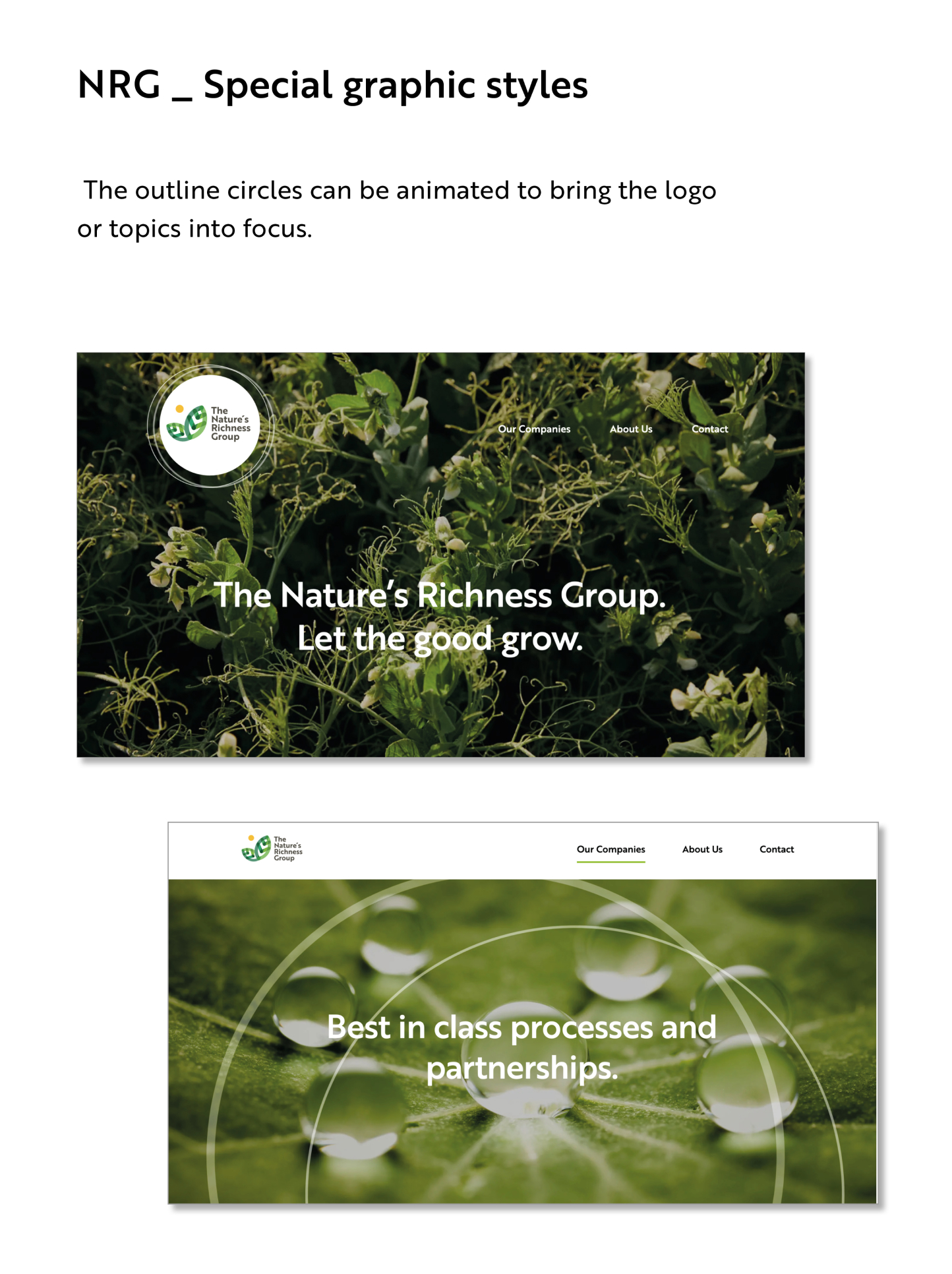 NRG Special graphic styles - part three NRG Special graphic styles - part three